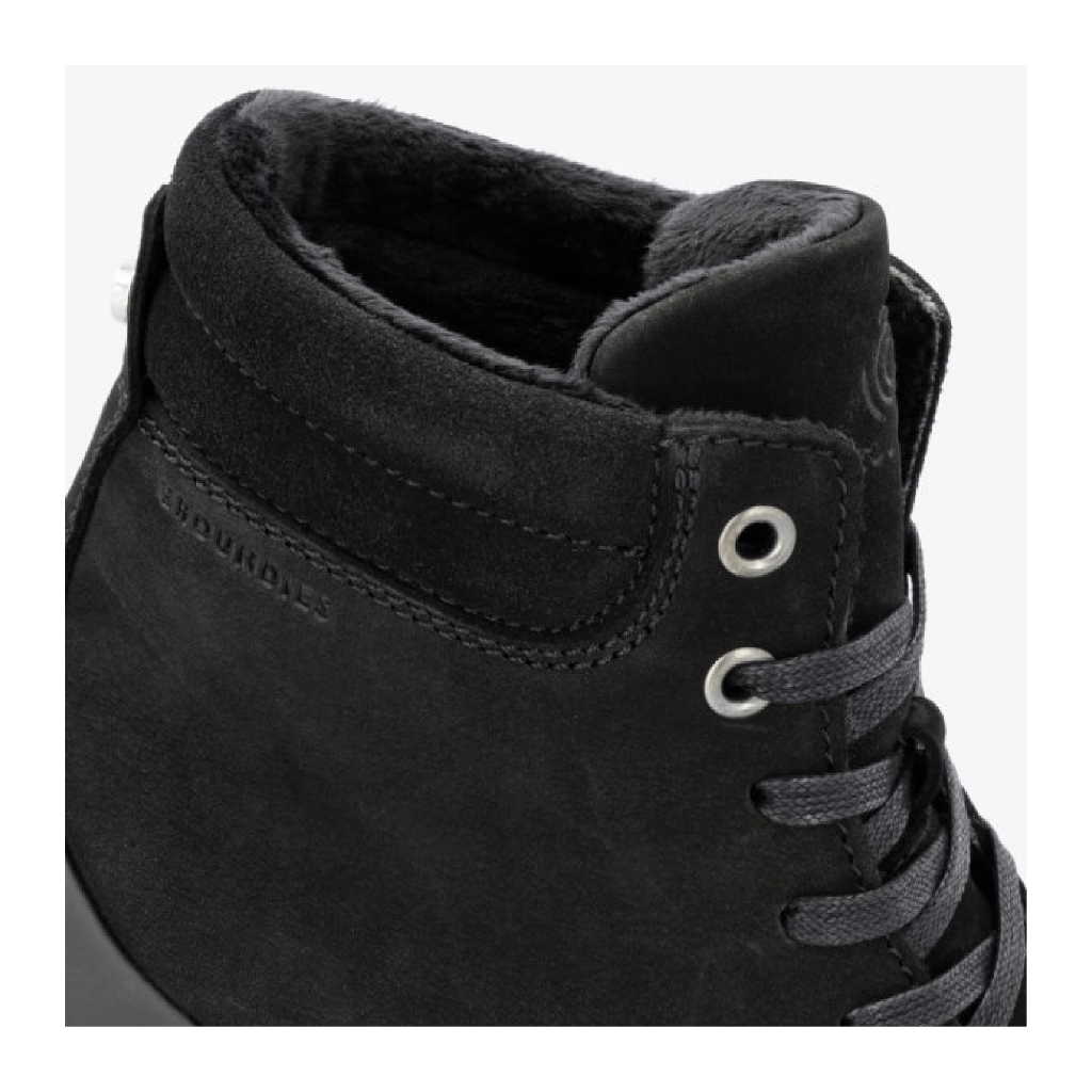 GROUNDIES Torino Women Suede Black