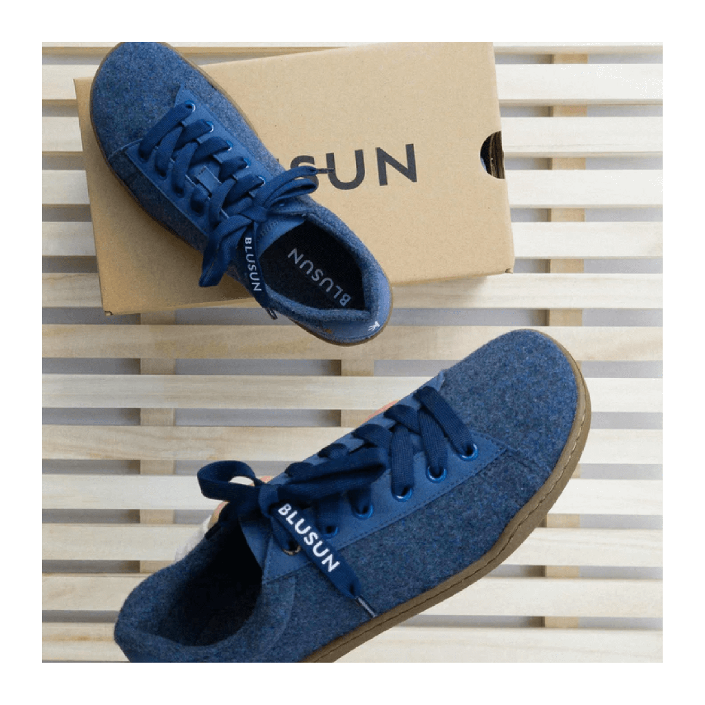 Blusun BLSN-102 Women Wool Blau