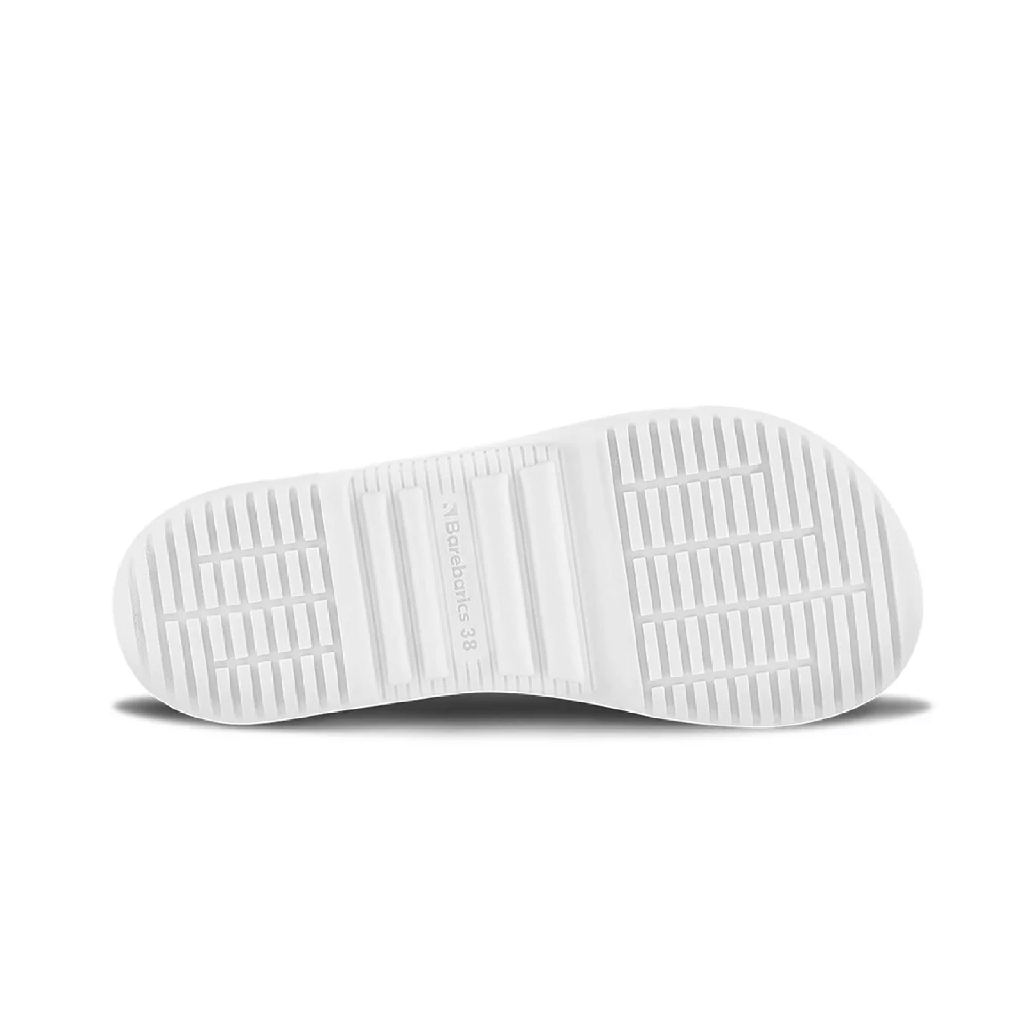 Barebarics Zing High Top Leather All White