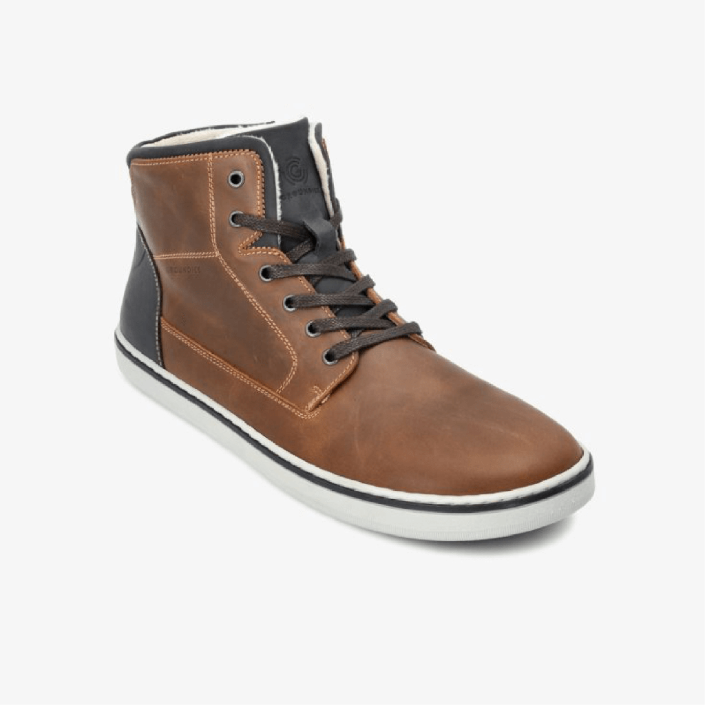 GROUNDIES Austin Men Cognac/Blau