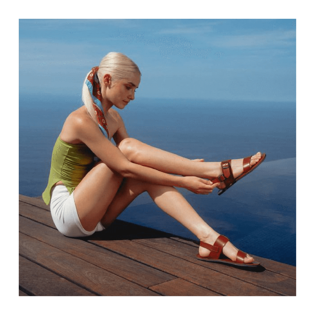 Groundies Kos Women Cognac