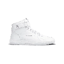 Barebarics Zing High Top Leather All White