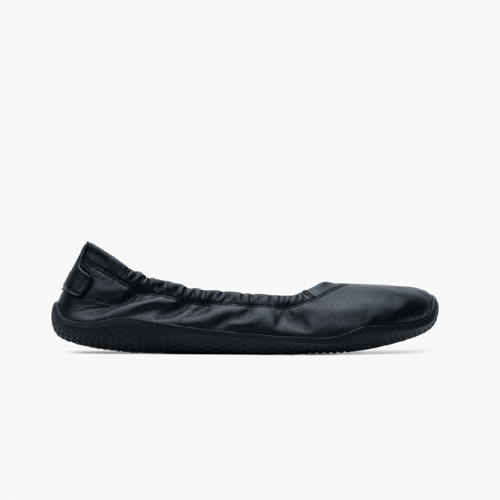 Vivo PRIMUS ASANA YIN BALLERINA LEATHER WOMENS OBSIDIAN