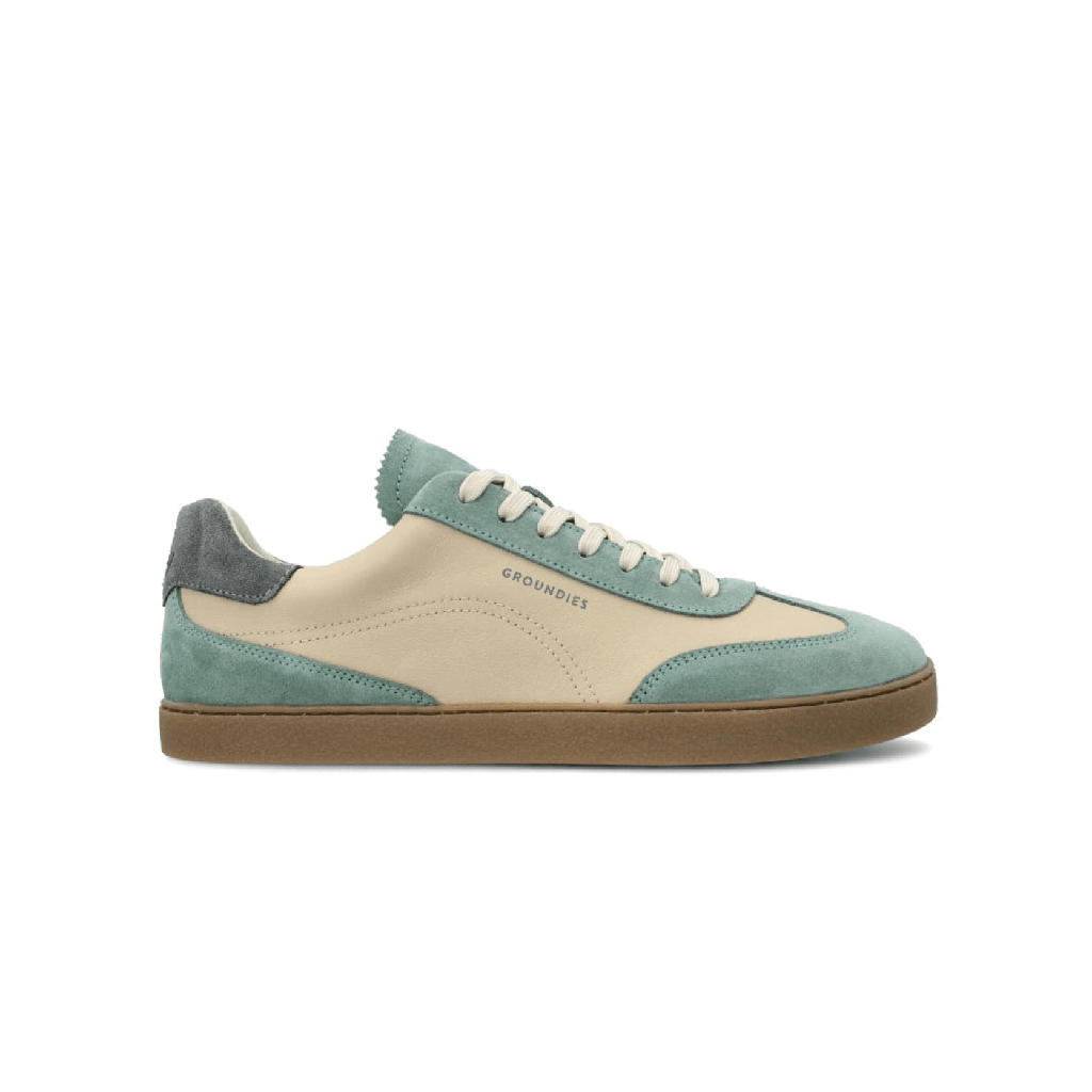 GROUNDIES Panama Men Beige / Sage Grün