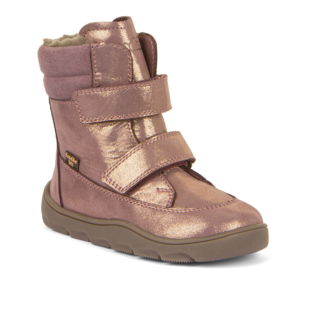 Froddo Kids Stiefelette Klett Tex Winter Pink/Gold