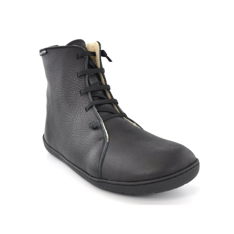 Snipe Schnürstiefel Lammfell Women Black