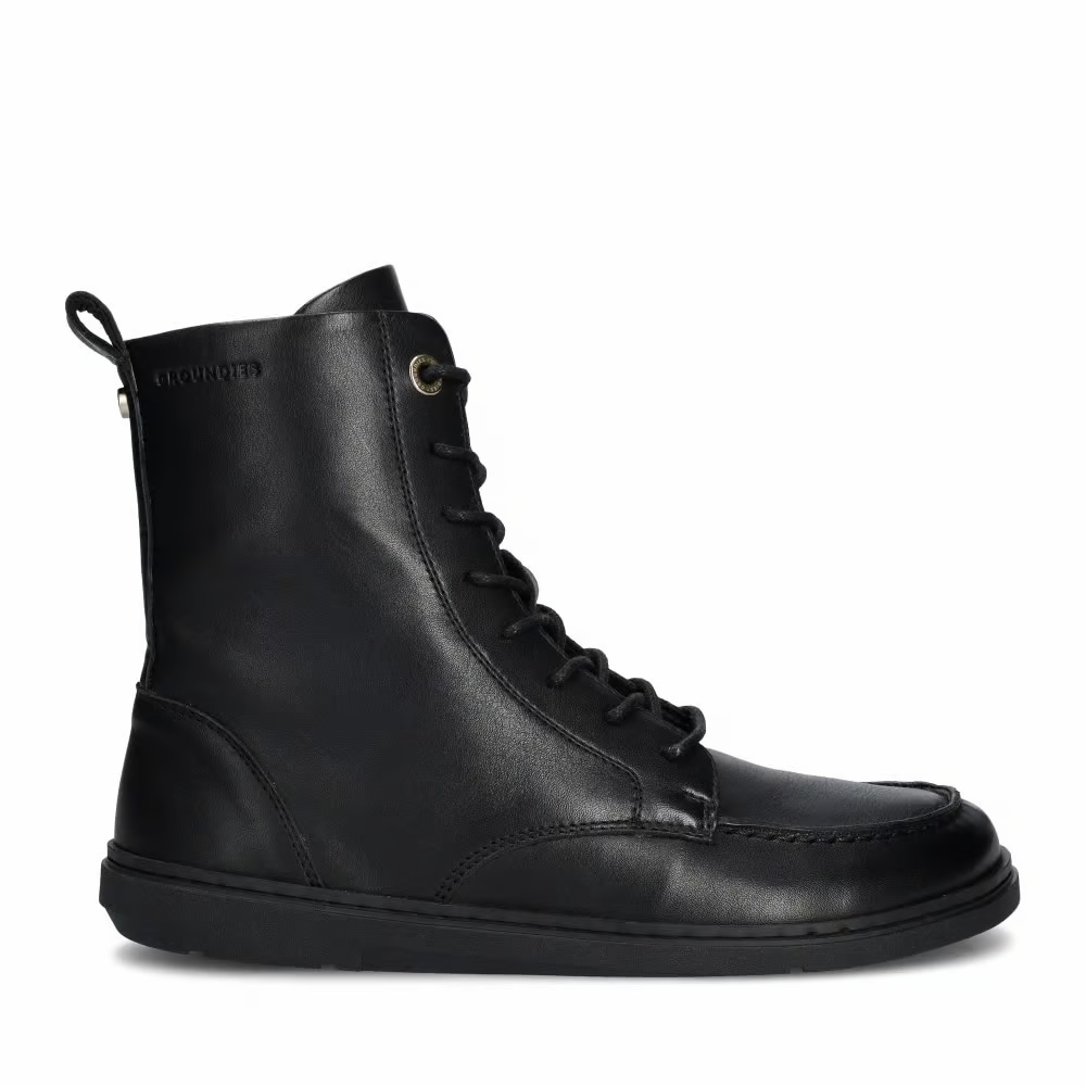 GROUNDIES Adelaide Leather Women Black