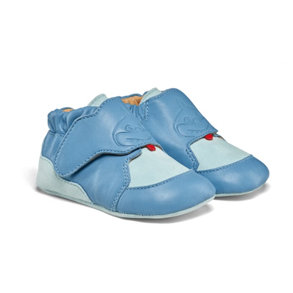 Affenzahn Krabbelschuh Leder Crawly Hai 