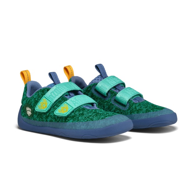 Affenzahn Knit Happy Paradiesvogel Grün Blau