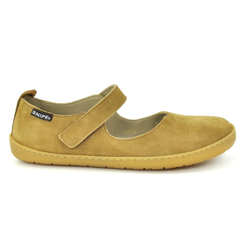 Snipe Spangenschuh Nubuck Women Hellbraun