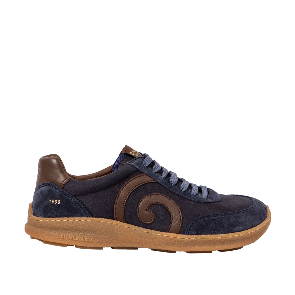 EL NATURALISTA Oroel Sneaker Multi Material Men Navy