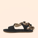 EL NATURALISTA Satya Sandal Nubuk Women Black