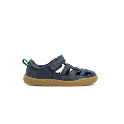 GROUNDIES Noto Sandals Kids Navy/Pool Blue