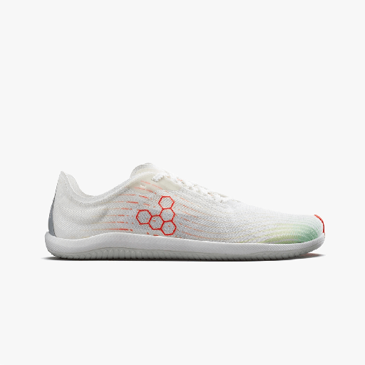 VIVOBAREFOOT PRIMUS FLOW MENS BRIGHT WHITE/ NEON ORANGE