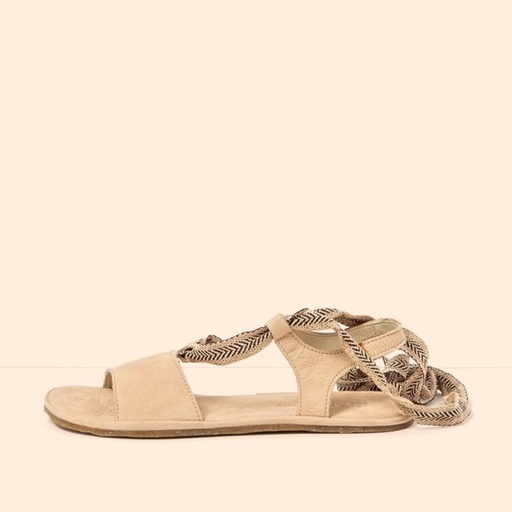 EL NATURALISTA Satya Sandal Nubuk Women Creme